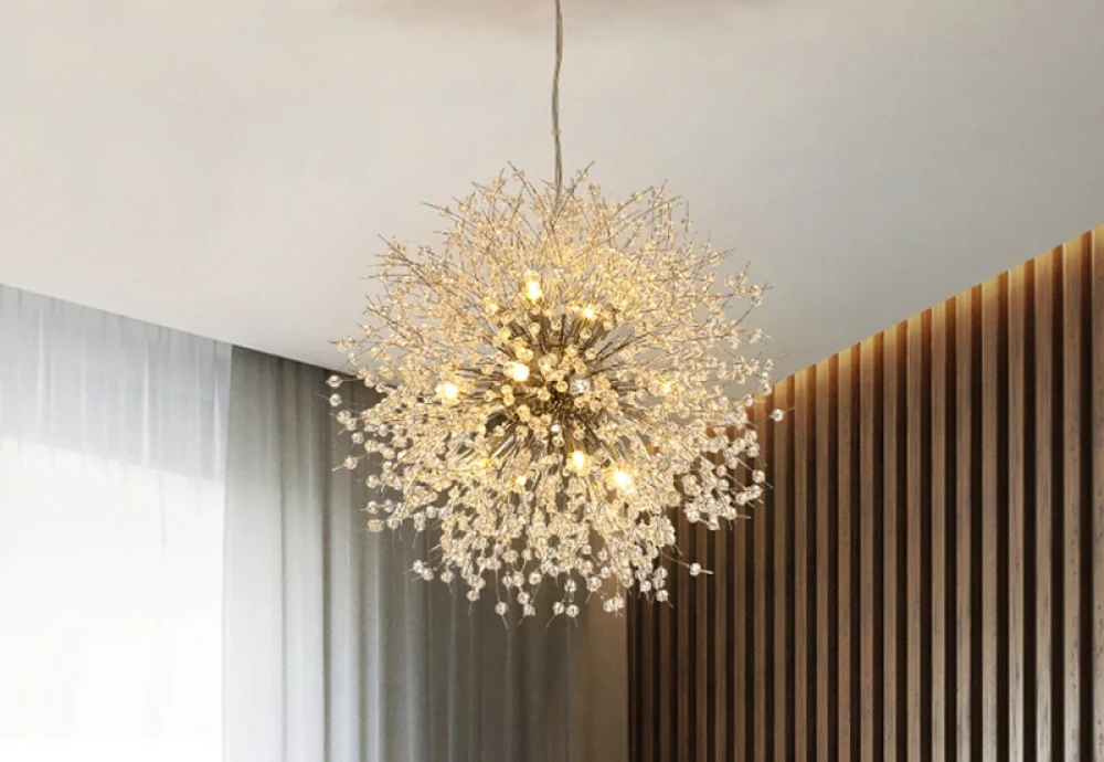 contemporary crystal chandelier