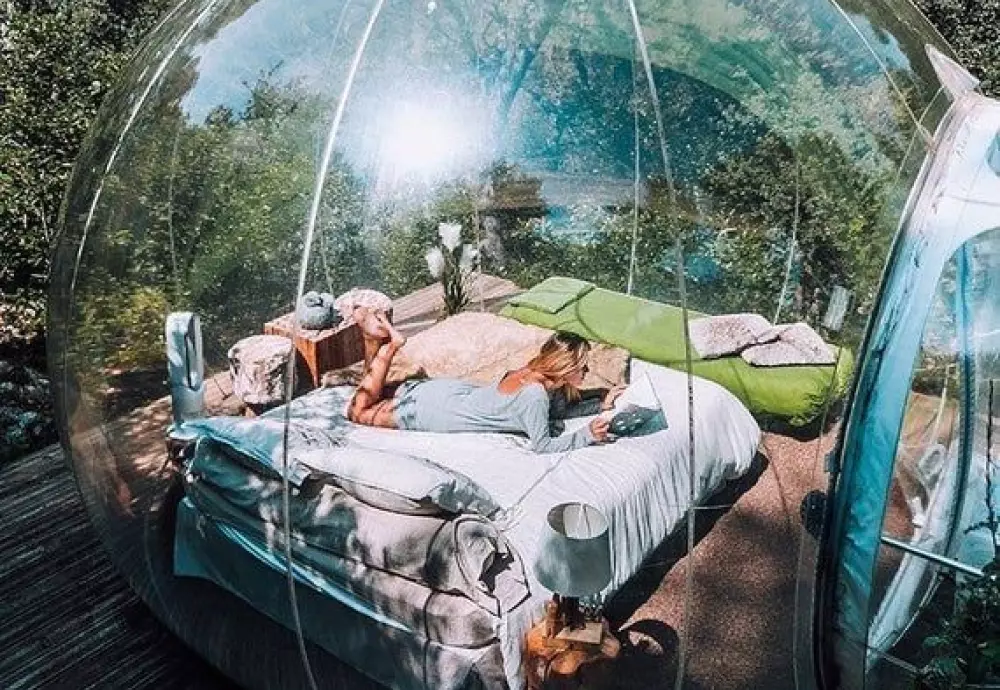 outdoor inflatable bubble tent